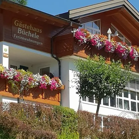 Hétvégi ház Gaestehaus Buechele Kleinwalsertal *