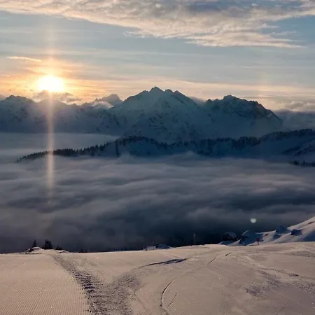 Hétvégi ház Gaestehaus Buechele Kleinwalsertal *